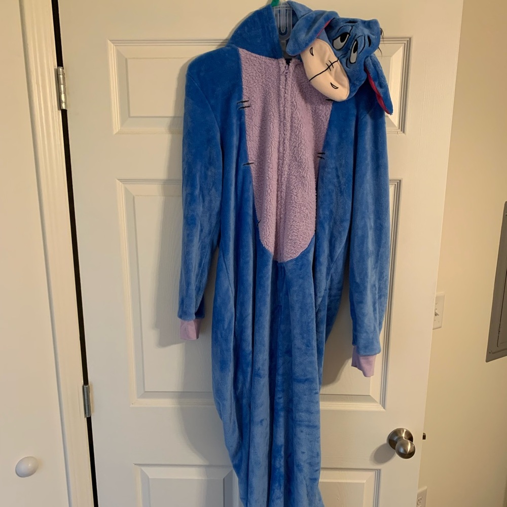 Eeyore Disney Halloween Costume Onesie Pajamas